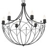Kichler Lighting Topiary 6 - Light Chandelier in  Textured Black - 3 of 4
