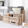 Blu Monaco Wood Mail Organizer with Drawer & Pen Holder - 2 of 4