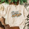 Simply Sage Market Women's Graphic Sweatshirt Retro Happy Hanukkah Distressed - 2 of 4