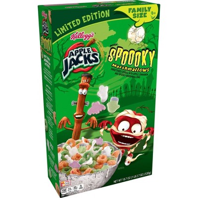 Kellogg's Apple Jacks Spooky Cereal - 18.7oz