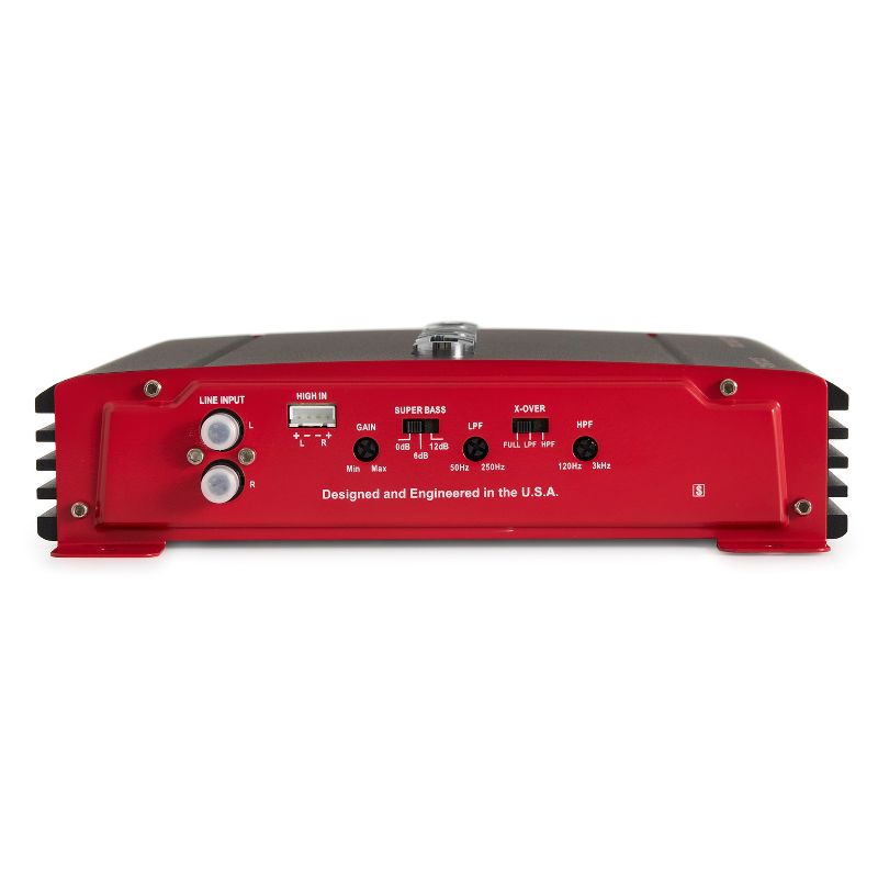 Crunch PX-1000.2 2 Channel 1000 Watt Amp A/B Class Stereo Car Audio Amplifier (4 Pack), 2 of 7