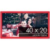 PosterPalooza | Panoramic Classic Modern Red Picture Frame - UV Acrylic, Foam Board Backing, Hanging Hardware - 2 of 4