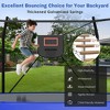 14/16FT Trampoline with LED Lights & Basketball HoopRound, Outdoor Recreational Trampoline for Kids and Adults - ModernLuxe - 4 of 4