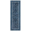Vintage Rug Living Room Rug Floral Print Bedroom Rug Soft Non-Slip Low Pile Area Rug - 3 of 4