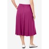 Woman Within Plus Size 7-Day Knit A-Line Skirt - 3 of 4