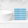 Unique Bargains Cotton Printed Absorbent Comfort Face Towel 6 Pcs - 2 of 4