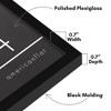 Americanflat 16x24 Poster Frame with Polished Plexiglass - Streamline Collection - Thin Border Picture Frame for Wall Display - Black - 3 of 4