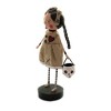 Lori Mitchell 6.5 Inch Voo Doo Sue Skull Halloween Figurines - 3 of 3