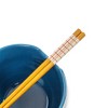 Silver Buffalo Disney Lady And The Tramp Serenade 20-Ounce Ceramic Ramen Bowl and Chopstick Set - 3 of 4