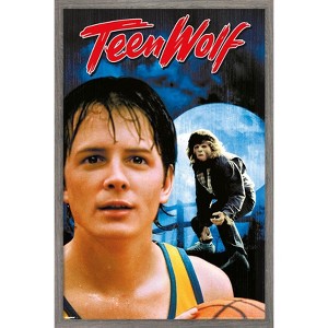 Trends International Teen Wolf (1985) - DVD Key Art Framed Wall Poster Prints - 1 of 4