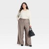 Women's Wide Leg Pull-On Pants - A New Day™ - 3 of 3