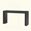 KIGFTSOD Elegant Console Table - Fireplace Design, High-Quality Wood Veneer Top, Simple & Functional for Hallway, Living Room & Entryway - 4 of 4