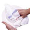 Sloppy Chef Herringbone Kitchen Towel (12 Pack), 15x25, 100% Cotton Tea Towel - 3 of 4