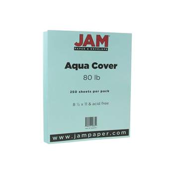 JAM Paper 32 lb. Cardstock Paper 8.5 x 11 White 250 Sheets/Ream (1592227)