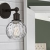 Athens Water Glass - 1 Light Wall Sconce In Industrial Style-10.5 Inches Tall and 6 Inches Wide - 2 of 2