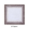 Torrent Collection 100% Soft Cotton Tufted Weave Bath Rug, Ombre Pattern, Highly Absorbent, Machine Washable Bathroom Mat for Multipurpose Use - 3 of 4