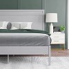 Emma and Oliver Classic Wooden Platform Bed with Headboard - 3 of 4