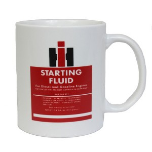 11oz International Harvester IH Starting Fluid Ceramic Mug OBT1100 - 1 of 3