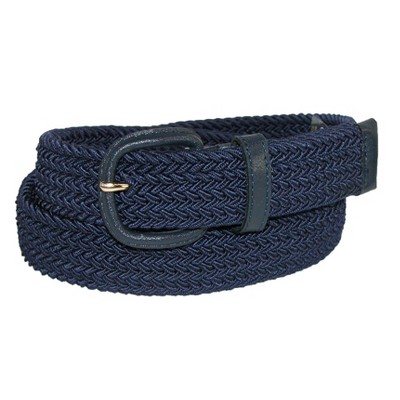 Aquarius Men's Elastic Stretch Belt With Covered Buckle (big & Tall ...