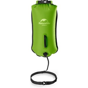 Naturehike 28L Dry Bag High Visible Safety Swim Buoy - Ultralight Dry Bag for Open Water Swimming Kayaking Snorkeling Diving Fishing - 1 of 4