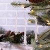 Clear Beaded Glass Icicle Drop Ornament (Set of 12) - 2 of 4