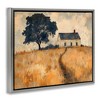 Stupell Industries Impressionist House on Hilltop Floating Frame Canvas Art - 2 of 4
