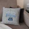 NCAA Old Dominion Monarchs 16" Heather Gray Sweatshirt Pillow - 3 of 4