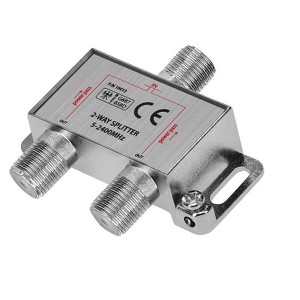 Monoprice 2-Way Coaxial Splitter - 1 of 4