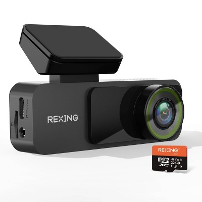 Rexing V1 Ultra HD Car Dash Cam with Wifi: USB-C Connection, Wi-Fi Enabled