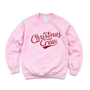 Christmas Crew Cursive - Women's Graphic Sweatshirt - 1 of 4
