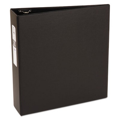 Avery Economy Non-View Binder with Round Rings, 3 Rings, 3" Capacity, 11 x 8.5, Black, (3602)