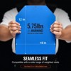 VEVOR Weight Vest Plates, 5.75 LB Pairs, Premium Steel Weighted plates, Contoured Ergonomic Fit – WODs, Additional Weight for Weight Vests - 4 of 4