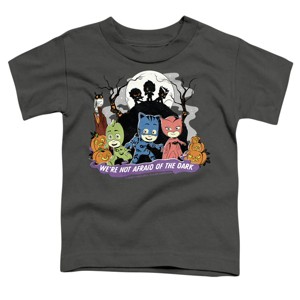 Toddler Boys' Pj Masks Halloween We'Re Not Afraid Of The Dark T-Shirt - 1 of 3