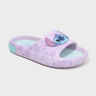 Kids' Lilo & Stitch Comfort Slides - Purple