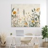 Stupell Industries Shades Of Yellow Flowers Canvas Art - 3 of 4
