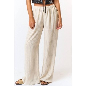 Women's Lenore Linen Wide Leg Pants - Blue Blush - 1 of 4