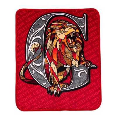 40"x50" Harry Potter Roar for Gryffindor Throw Blanket Silk Touch