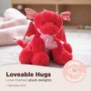Bearington Lazarus The Love Dragon Valentine's Day Plush, 11 Inch Dragon Valentine's Stuffy - 3 of 4