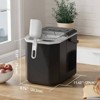 Silonn Ice Maker Countertop, Portable Ice Machine with Carry Handle, Self-Cleaning Ice Makers with Basket and Scoop, 9 Cubes in 6 Mins, 26 lbs per Day - 2 of 4