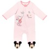 Disney Minnie Mouse Princess Classics Lion King Dumbo Belle Baby Girls 2 Pack Zip Up Sleep N' Plays Newborn to Infant - 2 of 4