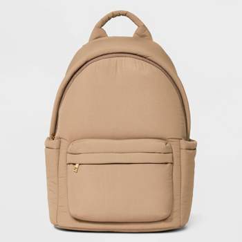 18.5" Puff Dome Backpack - A New Day™ Brown