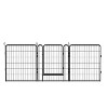 Chery Life Heavy Duty Metal Playpen With Door, 31.7"H Dog Fence, Pet Exercise Pen - 4 of 4