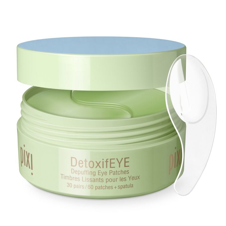 Pixi DetoxifEYE Hydrating and Depuffing Eye Patches with Caffeine and Cucumber - 60ct, 1 of 6
