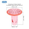 Unique Bargains PVC Anti-Odor Durable Anti-Slip Bathroom Floor Drain Stoppers - 2 of 3
