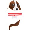 HalloweenCostumes.com One Size   Adult Dog Halloween Costume Accessory Kit, Red/White/Brown - 4 of 4