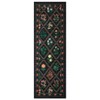2x6 FT Modern Washable Area Rug for Living Room, Floral Trellis Carpet Rug with Non Slip Backing, Low Pile Stain Resistant Floor Rug for Dorm, - 3 of 4