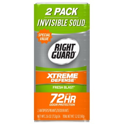 Right Guard Xtreme Invisible Solid Fresh Blast Antiperspirant &#38; Deodorant - 2.6oz/2pk_2