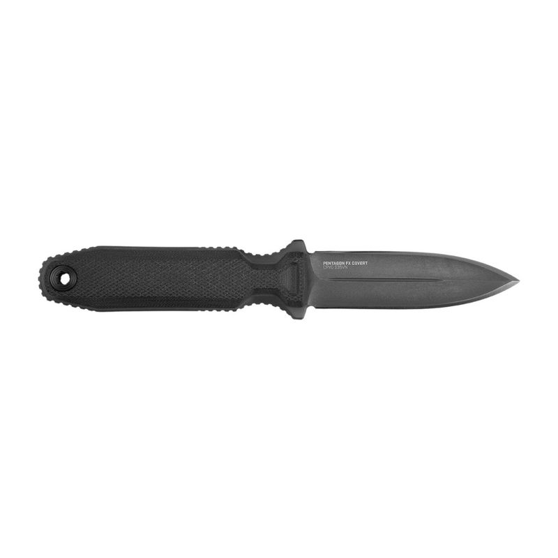 SOG Pentagon FX Covert 3.41-Inch Spear-Point Straight Edge Fixed Blade Knife, 2 of 4