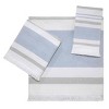 Izod Clubhouse Stripe Blue 2-Pack Bath Towel Set - 4 of 4