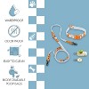 THE LICKER STORE Luna 8FT Adjustable 6-in-1 Waterproof Hands-Free Leash and Collar with LED Flashlight, Bag Dispenser, and Poop Bag Holder - 3 of 4